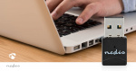 Nedis Network Dongle | Wi-Fi | AC600 | 2.4/5 GHz (Dual Band) | USB2.0 | Wi-Fi speed total: 600 Mbps | Windows 10 / Windows 11 / Windows 8 Nedis Network Dongle | Wi-Fi | AC600 | 2.4/5 GHz (Dual Band) | USB2.0 | Wi-Fi speed total: 600 Mbps | Windows 10 / Windows 11 / Windows 8