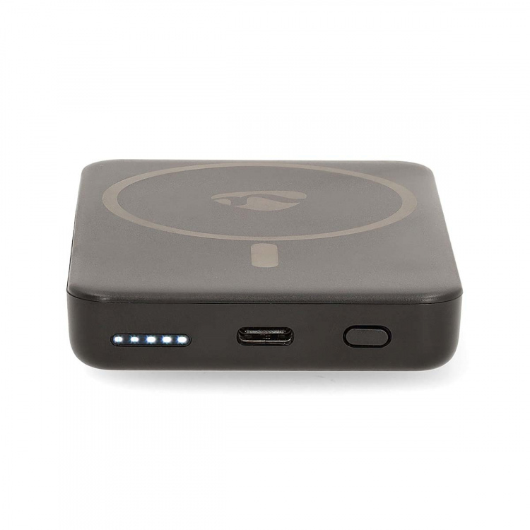 Nedis Powerbank | 5000 mAh | Wireless charging | 1.67 / 2.22 / 3.0 A | Number of outputs: 1 | Output connection: 1x USB-C™ | Input connection: 1x USB-C™ | PD3.0 20W | Lithium-Polymer