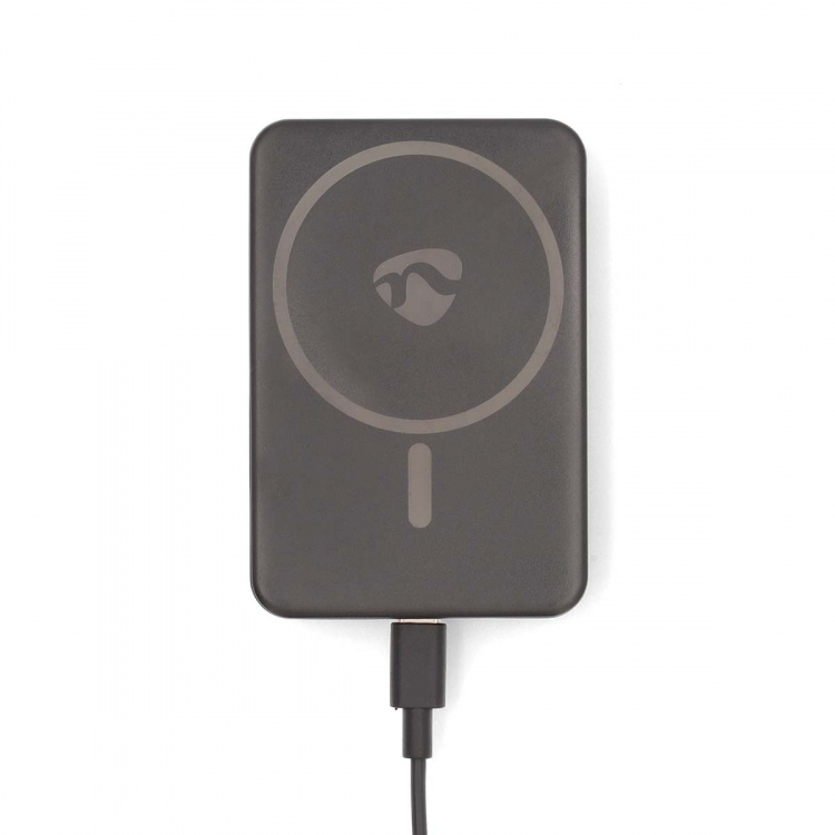 Nedis Powerbank | 5000 mAh | Wireless charging | 1.67 / 2.22 / 3.0 A | Number of outputs: 1 | Output connection: 1x USB-C™ | Input connection: 1x USB-C™ | PD3.0 20W | Lithium-Polymer