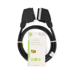 Nedis SCART Cable | SCART Male | SCART Male | Nickel Plated | 480p | 1.50 m | Round | PVC | Black | Label Nedis SCART Cable | SCART Male | SCART Male | Nickel Plated | 480p | 1.50 m | Round | PVC | Black | Label