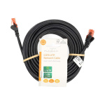 Nedis CAT6 Cable | RJ45 Male | RJ45 Male | U/UTP | 10.0 m | Round | PVC | Black | Label