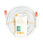 Nedis CAT6 Cable | RJ45 Male | RJ45 Male | U/UTP | 15.0 m | Round | PVC | White | Label Nedis CAT6 Cable | RJ45 Male | RJ45 Male | U/UTP | 15.0 m | Round | PVC | White | Label