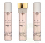 Chanel Coco Mademoiselle Giftset 60 ml 3x Edt Spray Refill 20Ml - Twist and Spray - Purse Spray