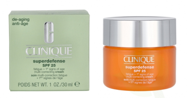Clinique Superdefense Multi-Correcting Cream SPF25 30 ml Combination Oily To Oily 3,4