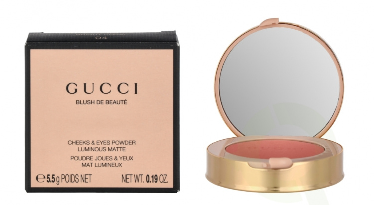 Gucci Cheeks & Eyes Powder Luminous Matte 5.5 g #04 Bright Coral