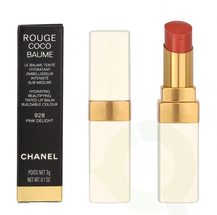 Chanel Rouge Coco Hydrating Beautifying Tinted Lip Balm 3 g #928 Pink Delight