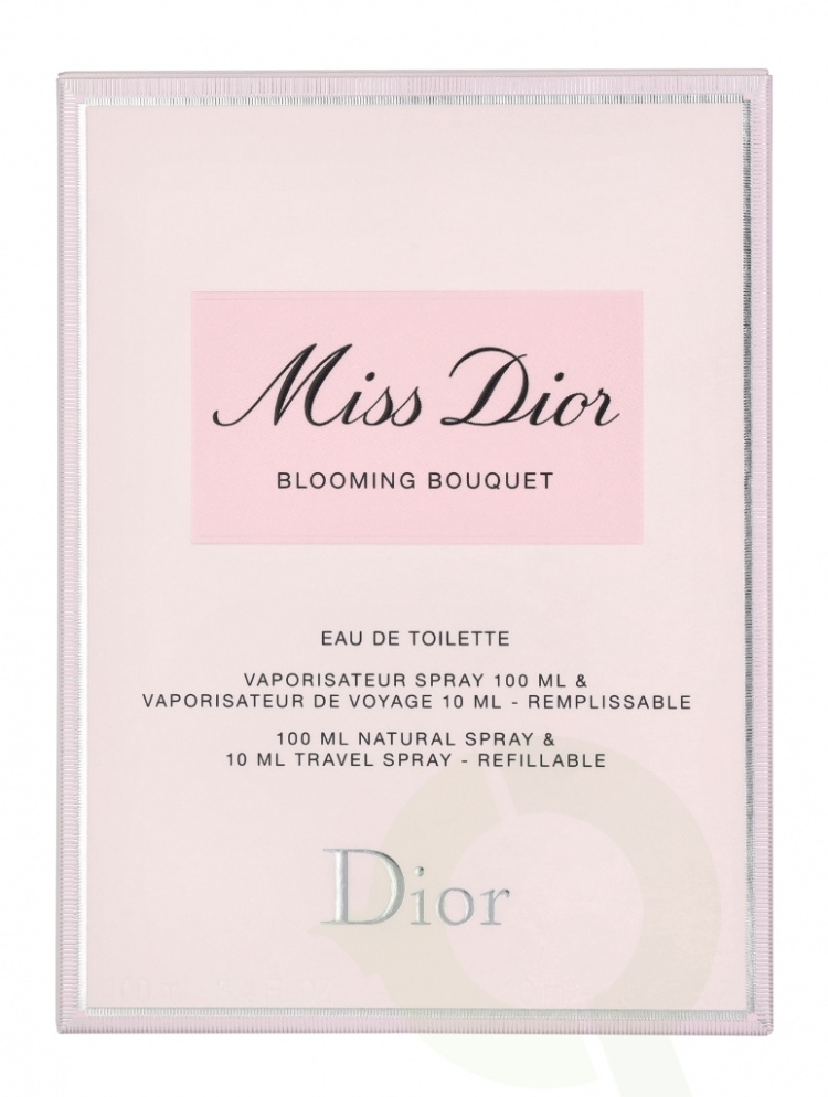 Dior Miss Dior Blooming Bouquet Giftset 110 ml Edt Spray 100ml/ Edt Spray 10ml Refillable