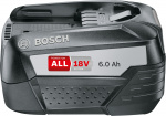 Bosch 18 V Li-on battery, 6.0 Ah