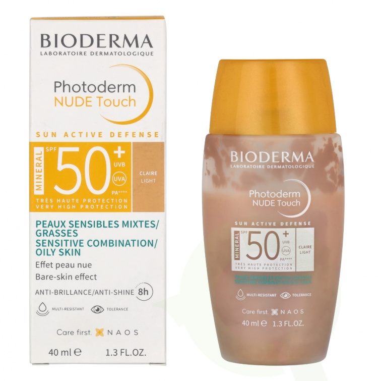Bioderma Photoderm Nude Touch Mineral SPF50+ 40 ml Claire