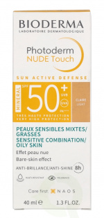 Bioderma Photoderm Nude Touch Mineral SPF50+ 40 ml Claire