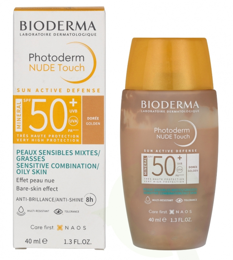 Bioderma Photoderm Nude Touch Mineral SPF50+ 40 ml Doree