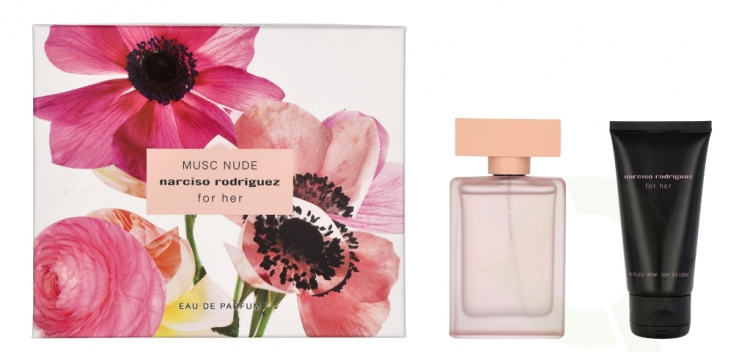 Narciso Rodriguez For Her Musc Nude Giftset 100 ml Edp Spray 50ml/Perfumed Body Lotion 50ml