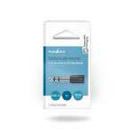 Nedis Stereo Audio Adapter | 6.35 mm Male | 3.5 mm Female | Nickel Plated | Straight | ABS | Black | 1 pcs | Box Nedis Stereo Audio Adapter | 6.35 mm Male | 3.5 mm Female | Nickel Plated | Straight | ABS | Black | 1 pcs | Box