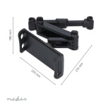 Nedis Tablet Car Mount | Maximum screen size compatibility: 12.5  Nedis Tablet Car Mount | Maximum screen size compatibility: 12.5