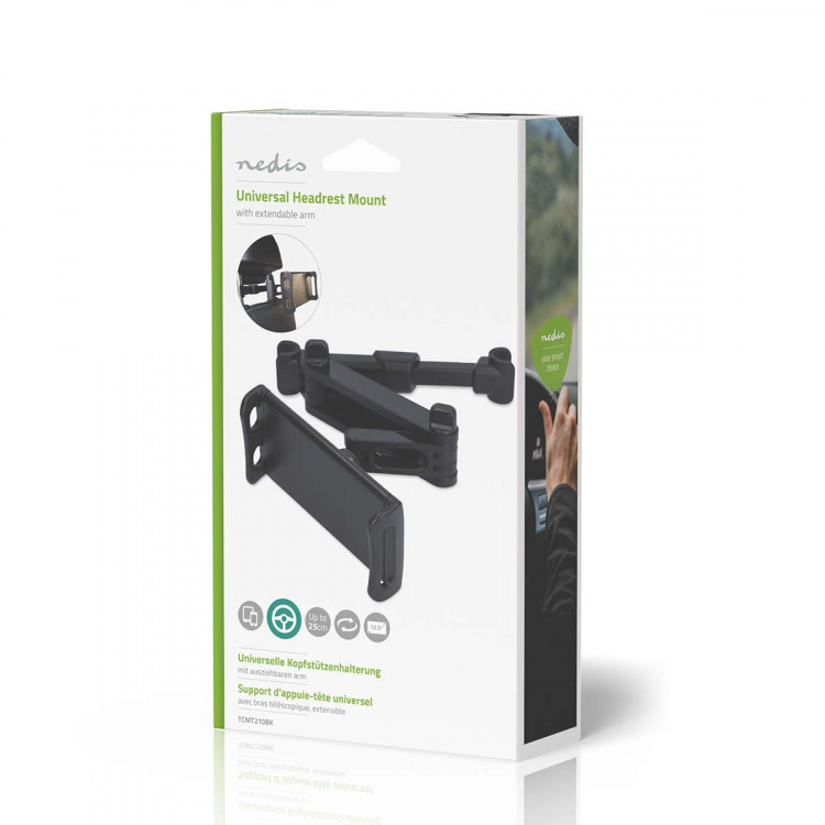 Nedis Tablet Car Mount | Maximum screen size compatibility: 12.5  Nedis Tablet Car Mount | Maximum screen size compatibility: 12.5