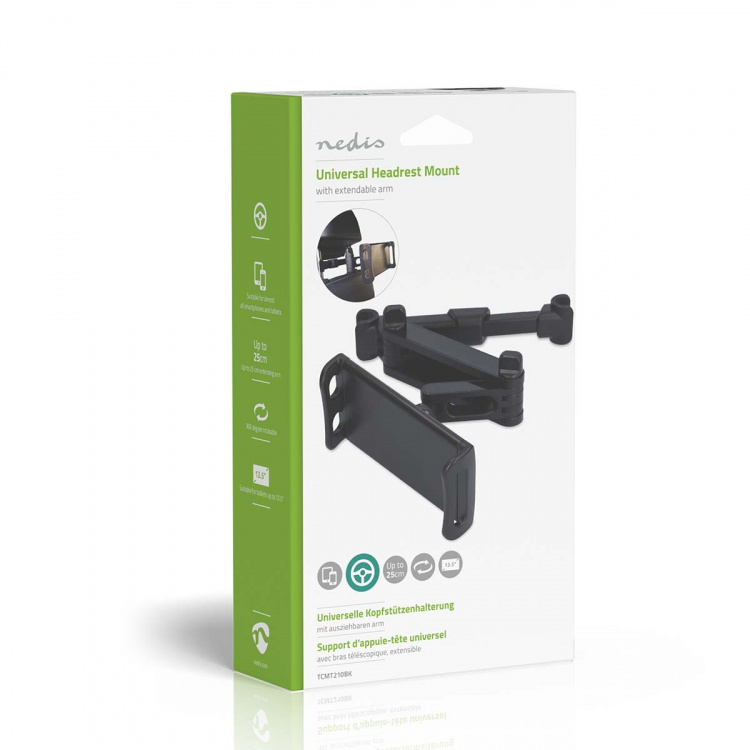 Nedis Tablet Car Mount | Maximum screen size compatibility: 12.5  Nedis Tablet Car Mount | Maximum screen size compatibility: 12.5