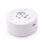 Nedis White Noise Machine | 18 Sound Options | 1 W | Battery play time: 18 hrs | Dimmable Light | Timer | White Nedis White Noise Machine | 18 Sound Options | 1 W | Battery play time: 18 hrs | Dimmable Light | Timer | White