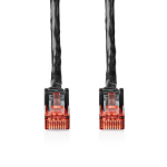Nedis CAT6 Cable | RJ45 Male | RJ45 Male | U/UTP | 30.0 m | Outdoor | Round | PE | Black | Label
