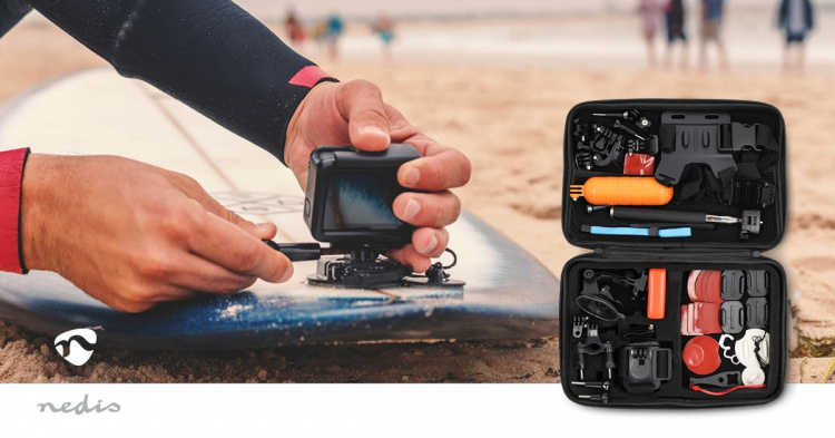 Nedis Action Cam Mount | 41 in 1 | Black