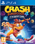 Activision Crash Bandicoot 4: It\'s About Time game, PS4 Activision Crash Bandicoot 4: It\'s About Time game, PS4