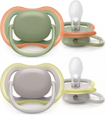 Philips Avent SCF085/20 Ultra Air teats 6-18 months, 2 pcs, sage