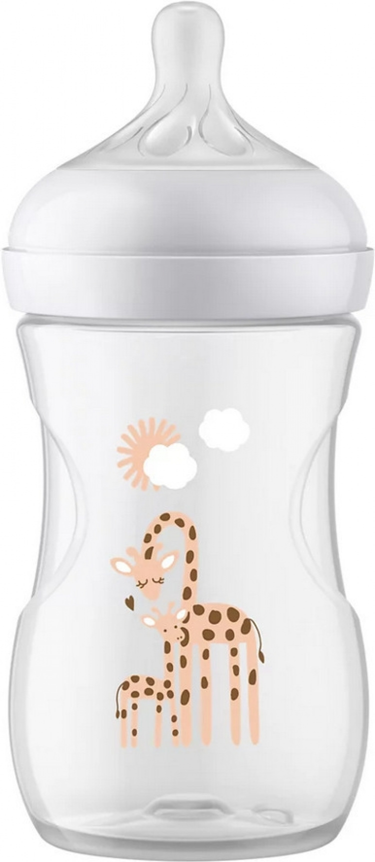 Philips Avent SCY903/66 Natural Response feeding bottle, 260 ml, giraffe