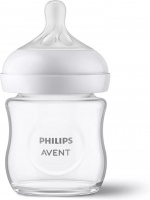Philips Avent SCY930/01 Natural Response glass baby bottle, 120 ml