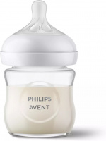 Philips Avent SCY930/01 Natural Response glass baby bottle, 120 ml