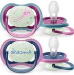 Philips Avent SCF376/13 Ultra Air Nighttime teats 6-18 months, 2 pieces, sky pieces