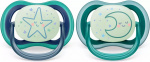 Philips Avent SCF376/13 Ultra Air Nighttime teats 6-18 months, 2 pieces, sky pieces