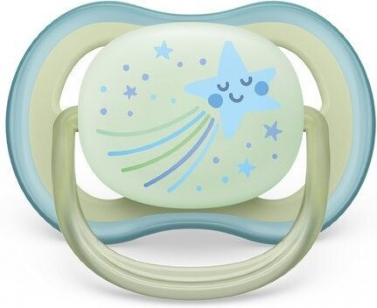 Philips Avent SCF376/18 Ultra Air Nighttime teats 0-6 months, 2 pieces, bird