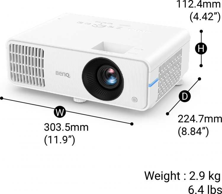 BenQ LH650 DLP laser projector BenQ LH650 DLP laser projector