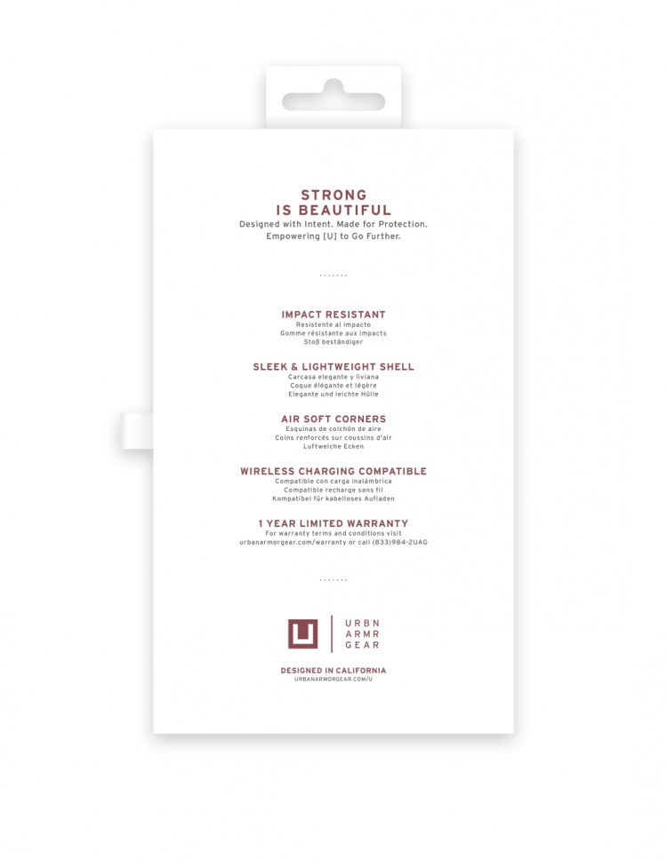 U by UAG iPhone 12/12 Pro U Mouve Cover Aubergine U by UAG iPhone 12/12 Pro U Mouve Cover Aubergine