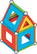 Geomag Super Colorful Magnetic Building Set, 78 pieces