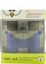 Focus Junior 6x21 binoculars for children, blue-grey Focus Junior 6x21 binoculars for children, blue-grey