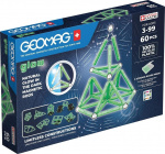 Geomag Glow Recycled magnetic building set, 60 pieces