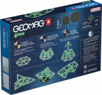 Geomag Glow Recycled magnetic building set, 60 pieces