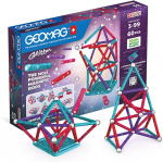 Geomag Glitter Recycled Magnetic Building Set, 60 pieces