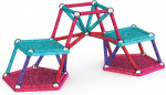 Geomag Glitter Recycled Magnetic Building Set, 60 pieces