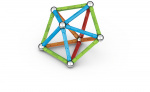 Geomag Supercolor Panels Recycled magnetic building set, 60 pieces