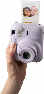 Fujifilm INSTAX Mini 12 instant camera, lilac