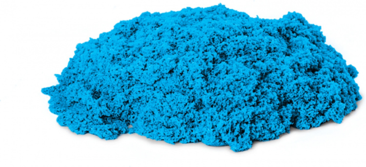 Kinetic Sand sandbox set, blue