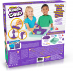 Kinetic Sand sandbox set, purple