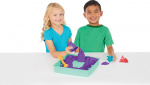 Kinetic Sand sandbox set, purple