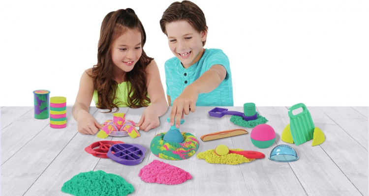 Kinetic Sand Ultimate Sandisfying - play set