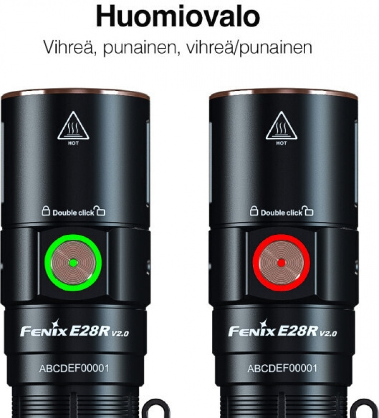 Fenix E28R V2.0 flashlight, 1700 lm