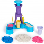 Kinetic Sand Soft Serve Station - ice cream play set