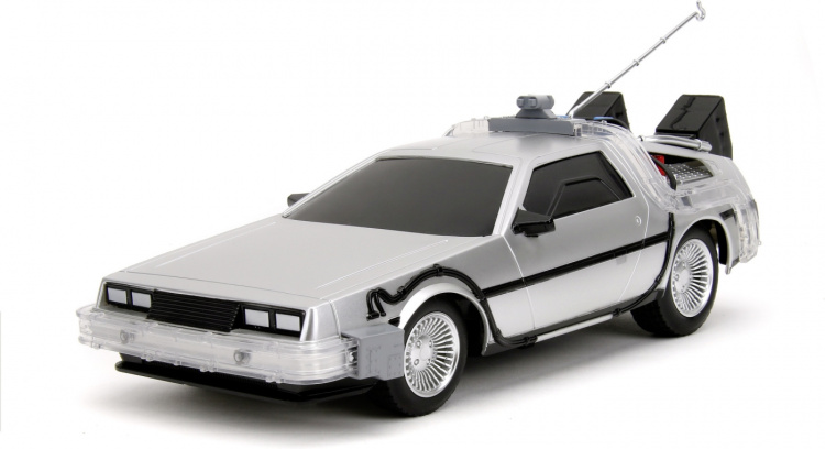 Jada Back to the Future RC Time Machine radio controlled car, 1:16