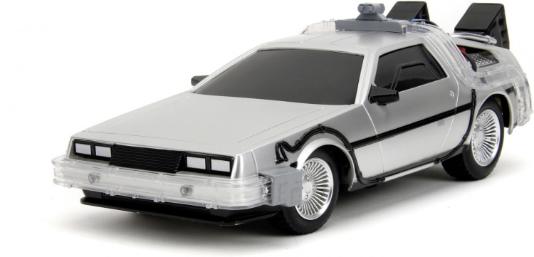 Jada Back to the Future RC Time Machine radio controlled car, 1:16