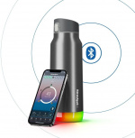 HidrateSpark PRO Chug Water bottle, 0,95 L, silver